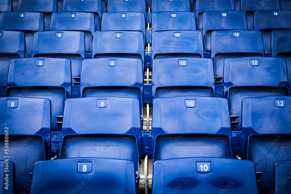 Fototapeta premium Stadium seats