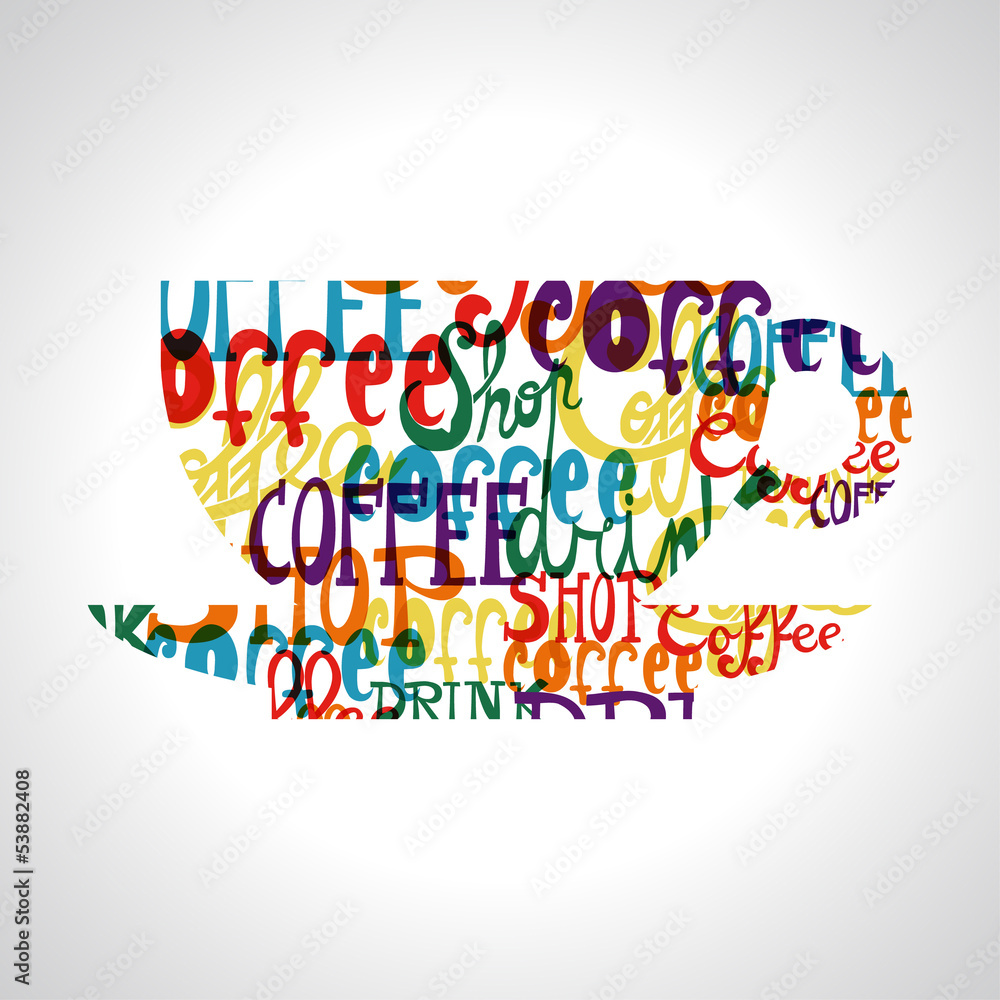 Coffee cup shape Coffee cup shape