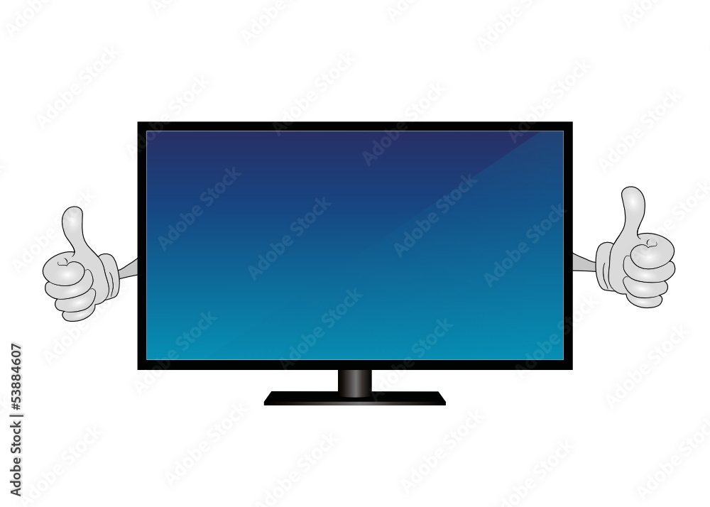 Flachbildfernseher mit Flachbildfernseher mit