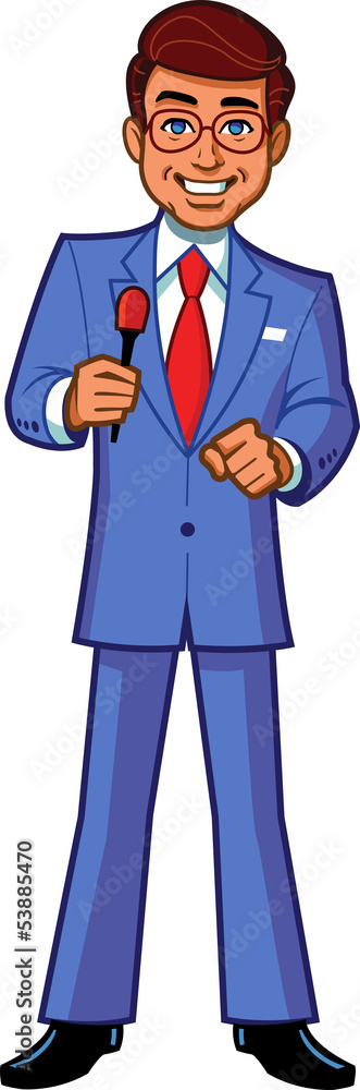 Game Show Host Announcer