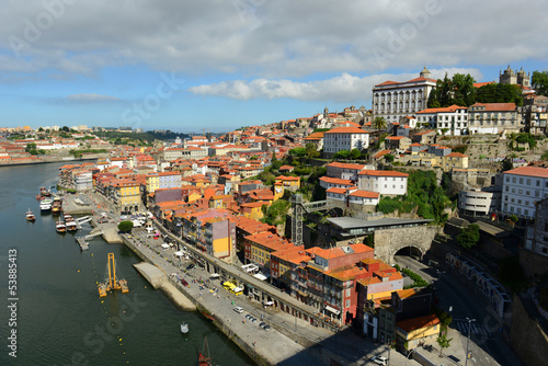 Porto Old City and River Side View, Porto, Portugal