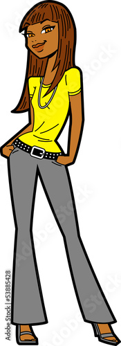 Black Supermodel With Attitude