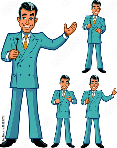 Game Show Host Poses