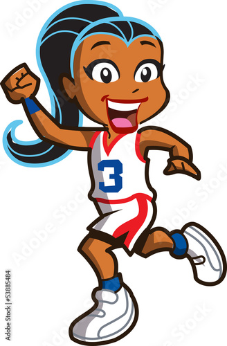 Girl Basketball Player