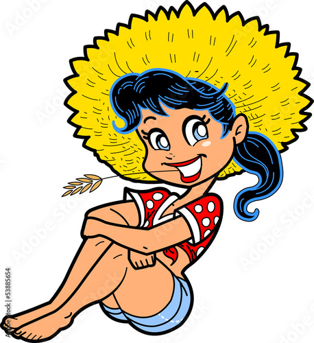 Pretty Farmer's Daughter