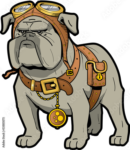 Steampunk Bulldog