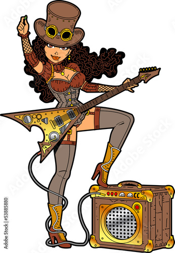 Steampunk With Guitar