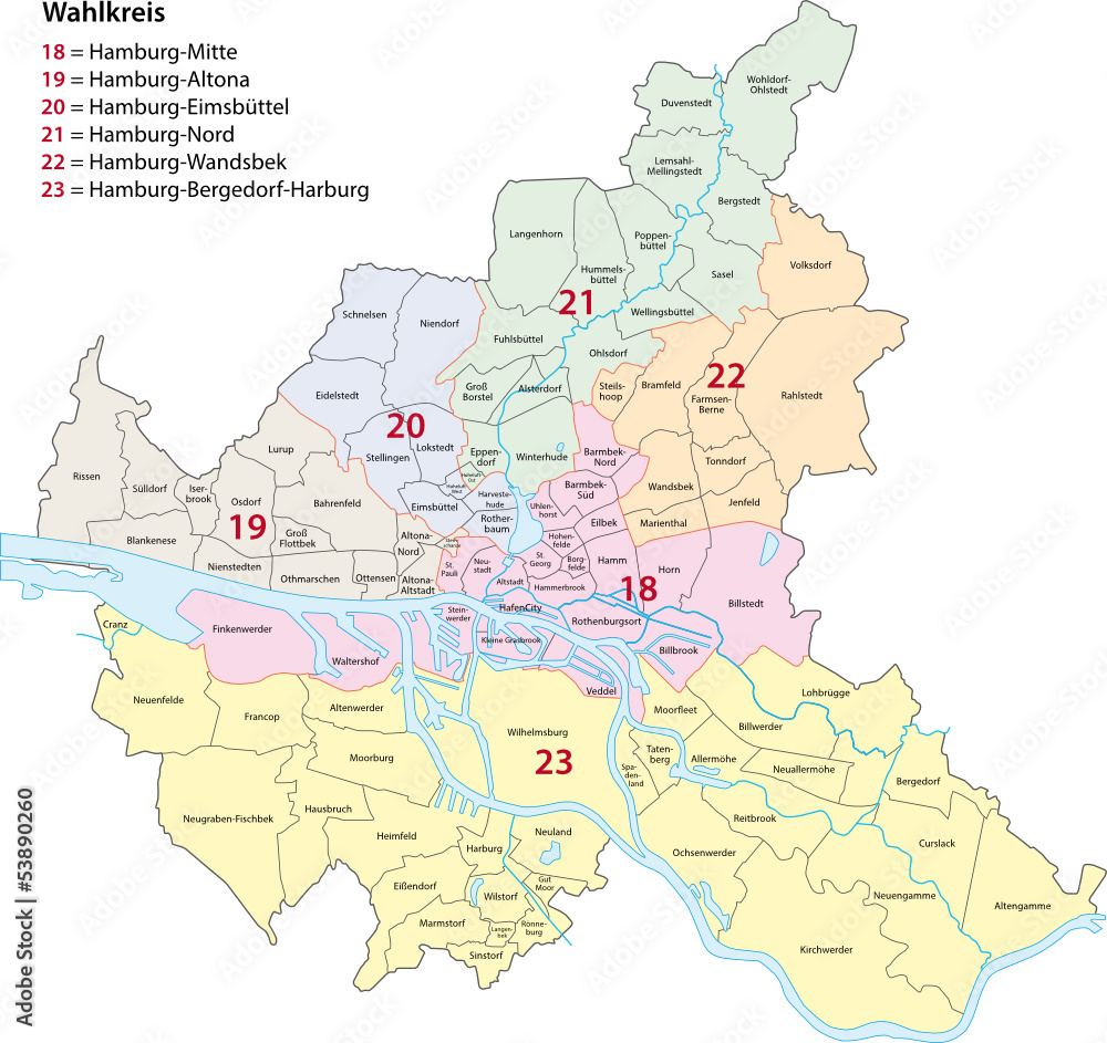 Wahlkreise Hamburg