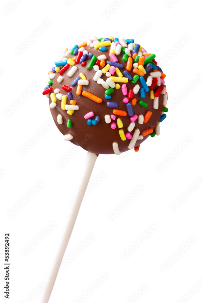 Chocolate cake pop Chocolate cake pop