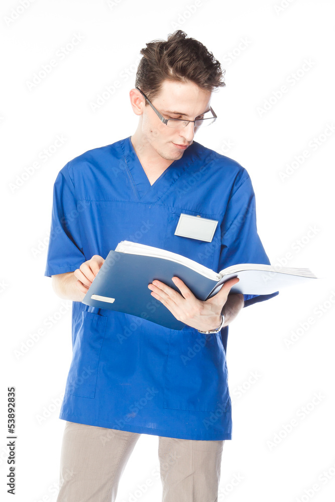 young and handsome male doctor young and handsome male doctor