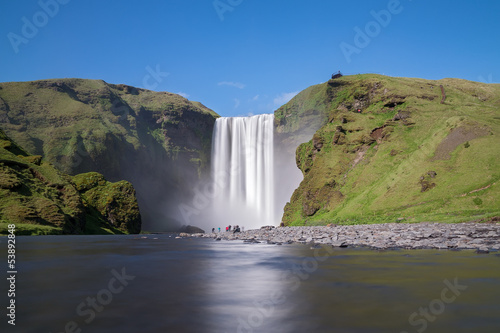 Skogafoss waterfall