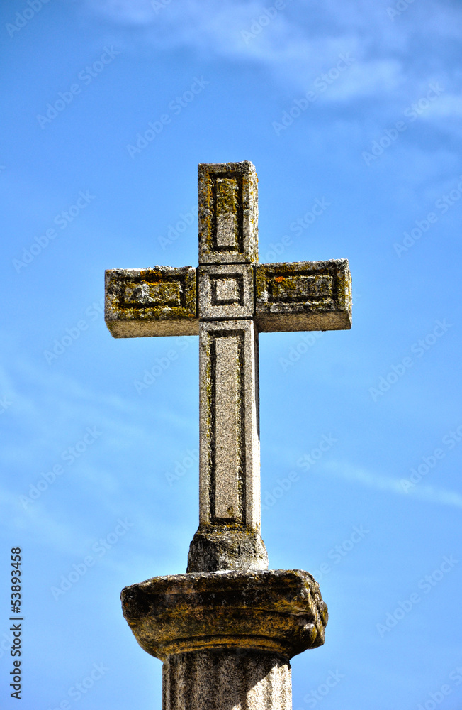 Cruz, símbolo católico, Garrovillas de Alconétar, Cáceres