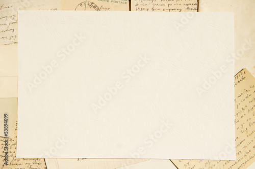 Canvas Print Old paper background