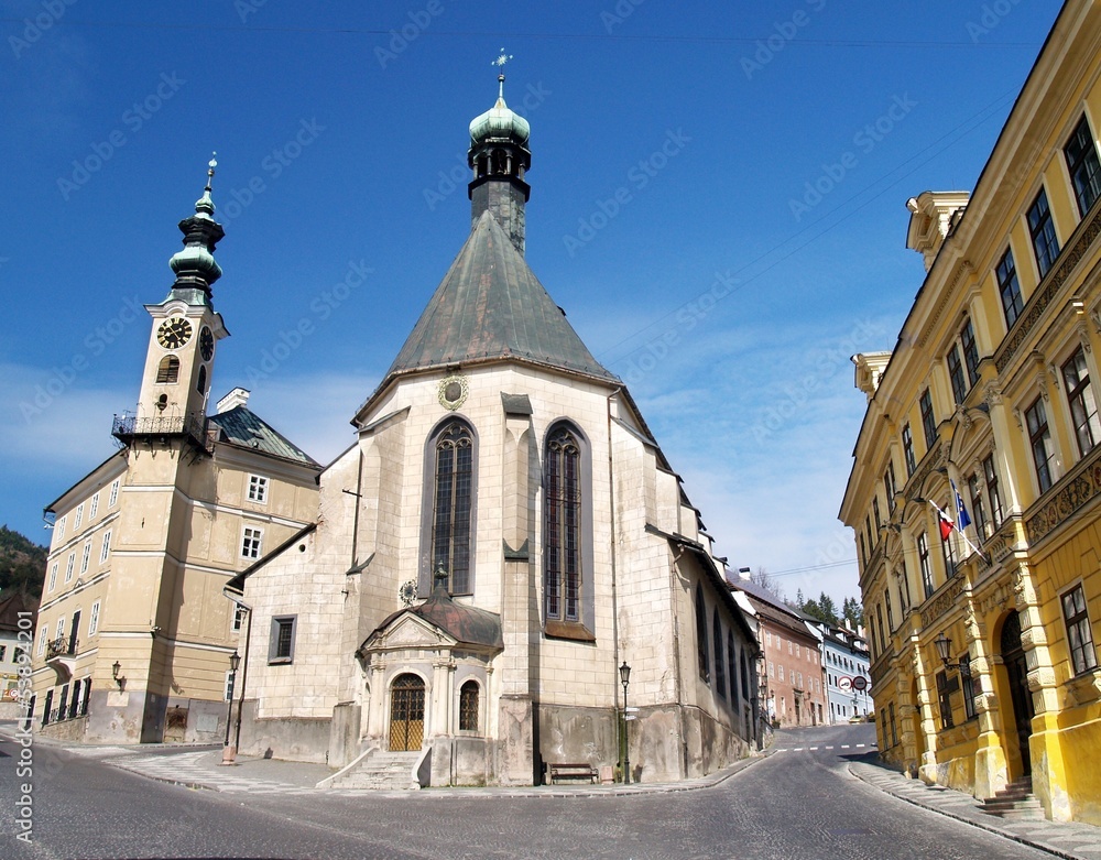 Church in Banska Stiavnica