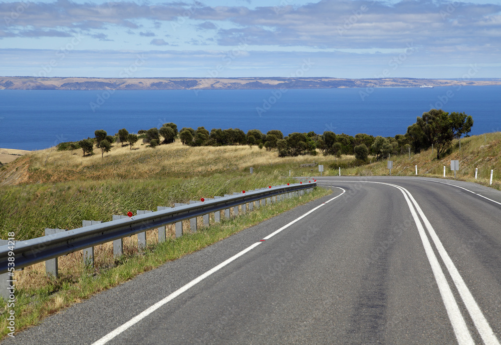 Fototapeta premium wiejska droga