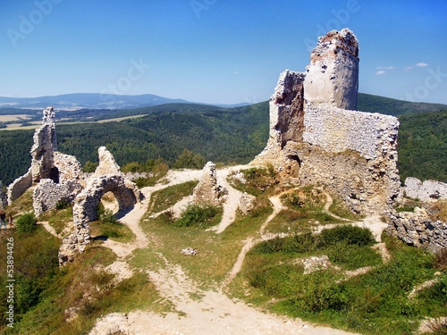 The Castle of Cachtice - Ruins photo