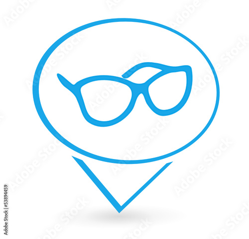 opticien sur signet bleu