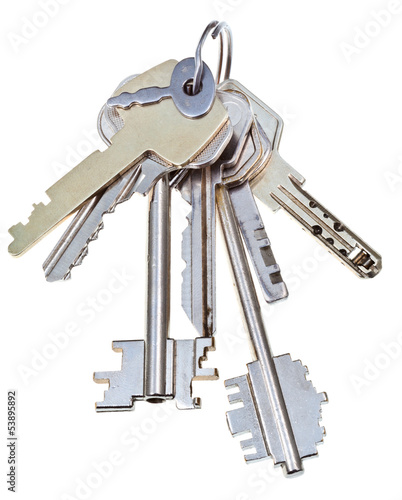 Εκτύπωση καμβά bunch of keys