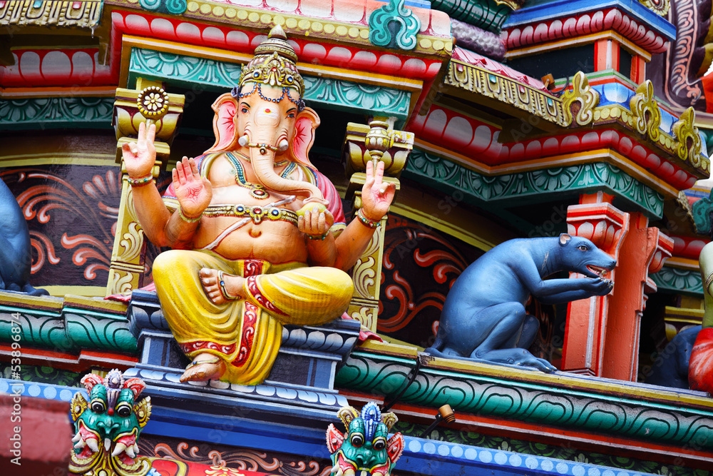 Hindu temple statue Hindu temple statue