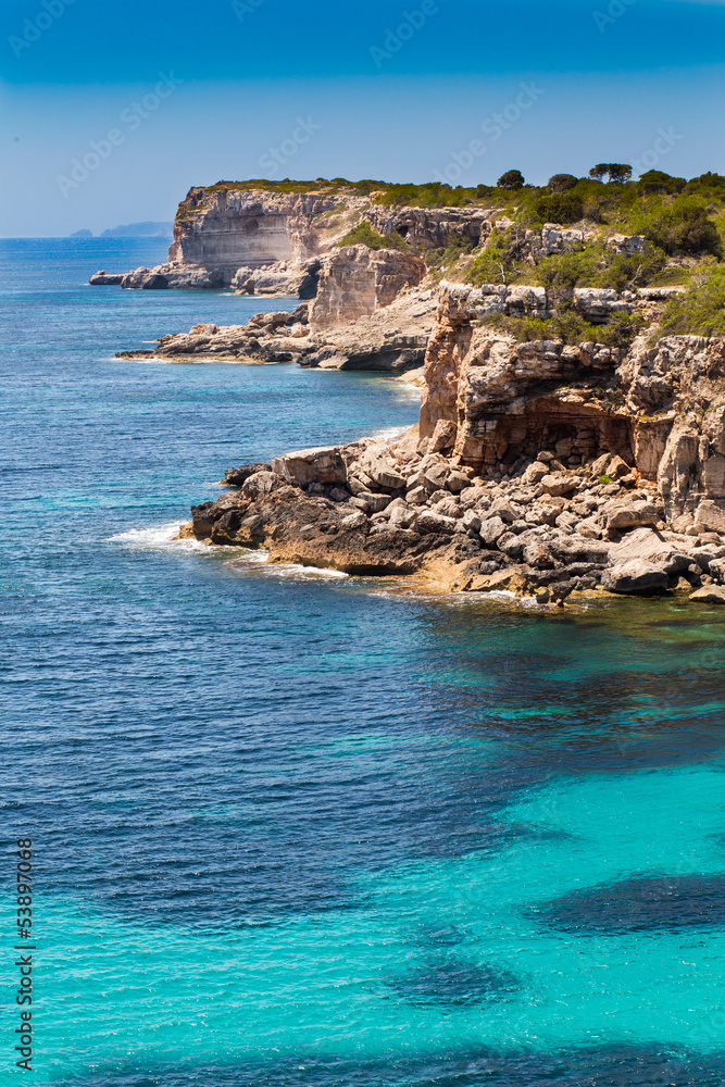Cliffs of of  Mallorca