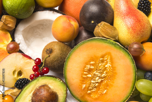 Früchte Platte-Vitamine