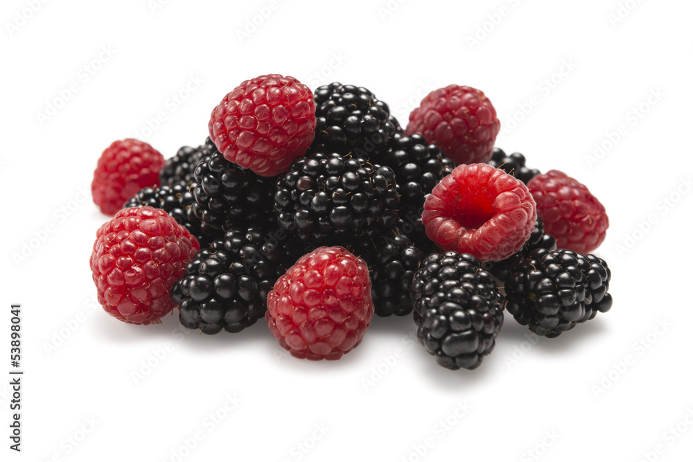 Himbeeren und Brombeeren Himbeeren und Brombeeren