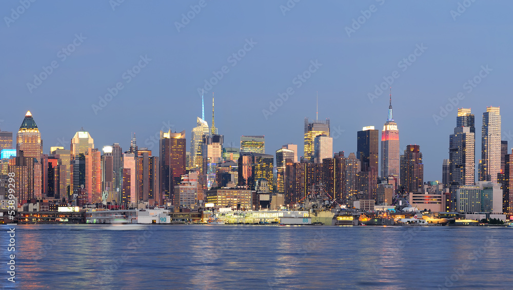 New York City Manhattan waterfront