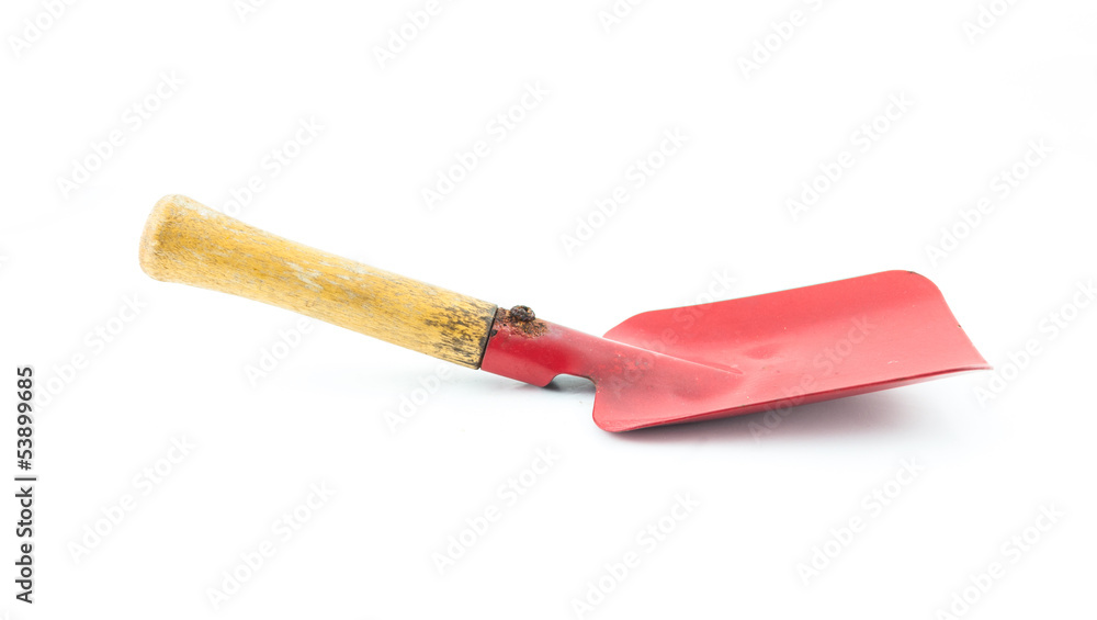 Garden tool isolated on white background - gardening tools