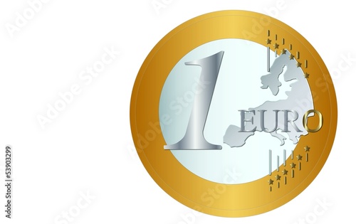 Euro 1 Euro Münze