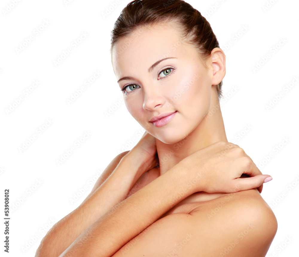 Beautiful young pretty woman's portrait Beautiful young pretty woman's portrait