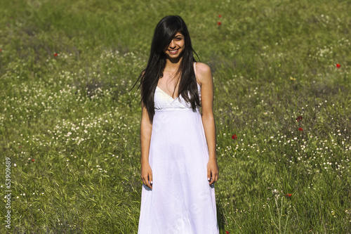 beautiful brunet