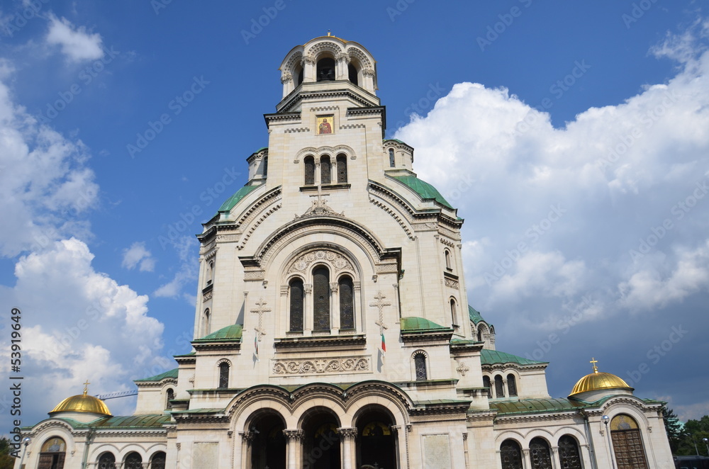 Fototapeta premium Cathédrale Alexandre-Nevski de Sofia