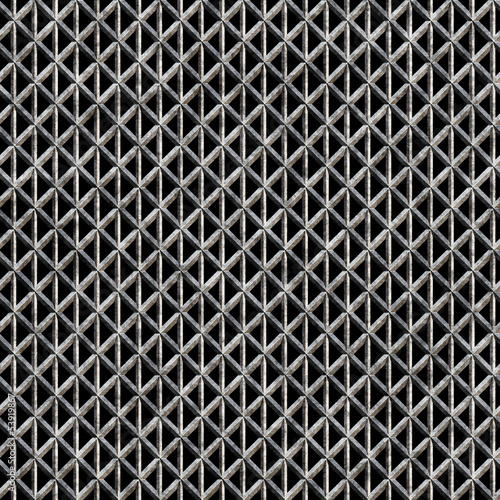 Silver grate (Seamless texture)