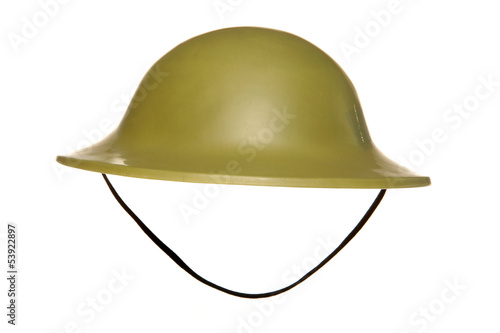 Photography green army fancy dress helmet