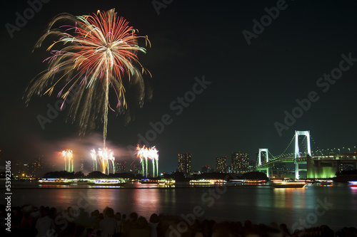 お台場花火