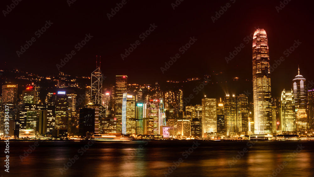 Hong Kong Night Scene