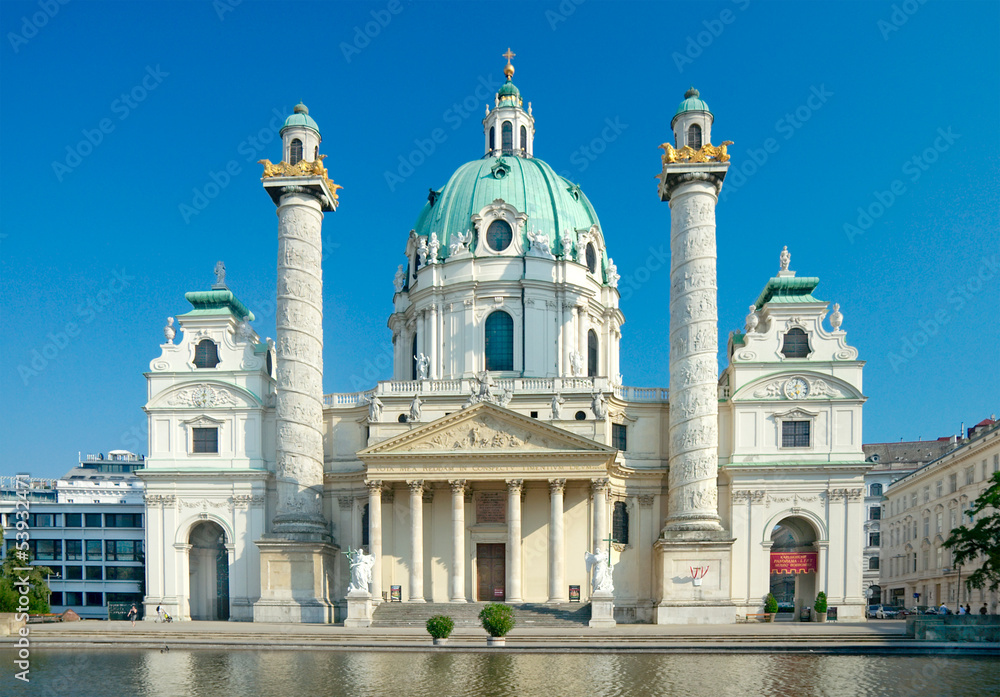 St. Charles's Church, Vienna, Austria