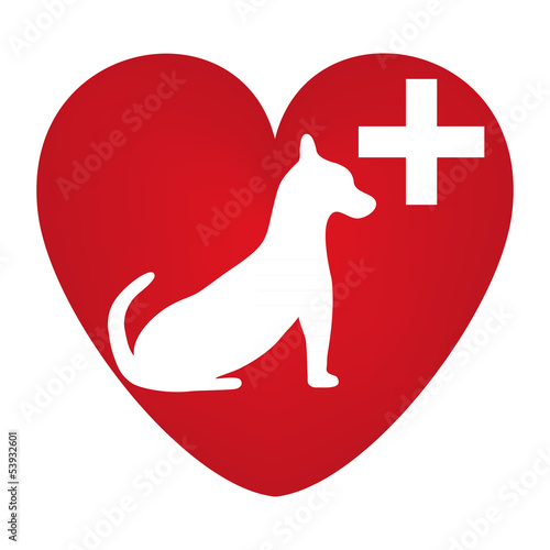 veterinary symbol dog