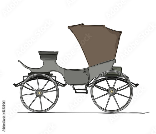 Royal horse carriage