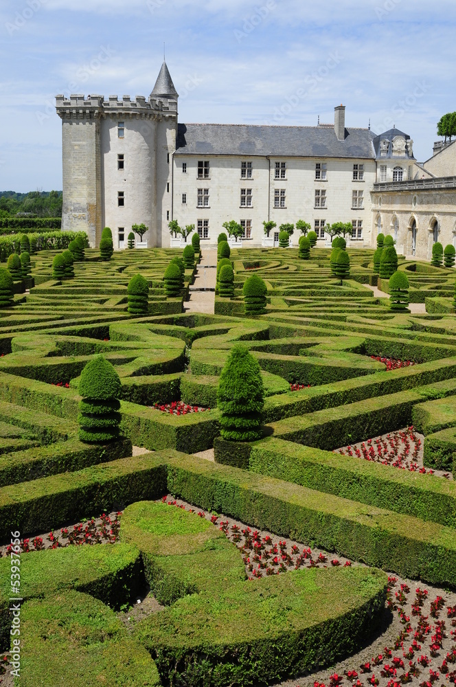 Villandry castle (Loire valley)