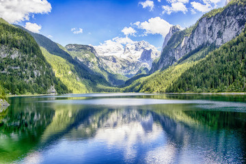 Fototapete Landschaften Gosausee  © serkat Photography