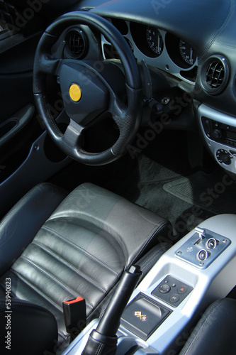 Luxury car interior © Studio Porto Sabbia