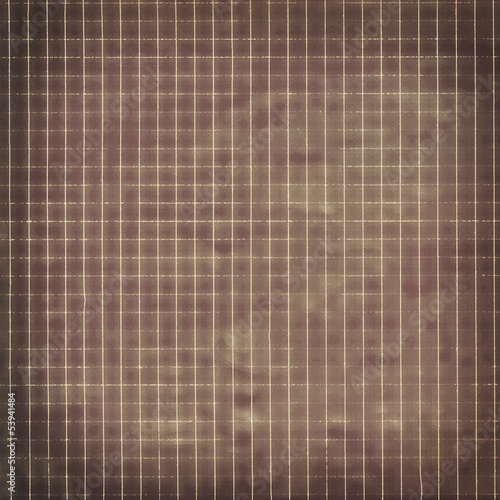 Checkered brown paper background texture