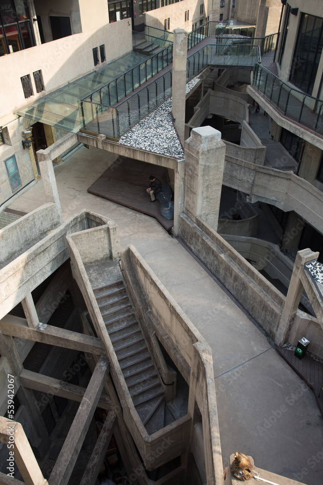 Obraz premium 1933 slaughter house in Shanghai