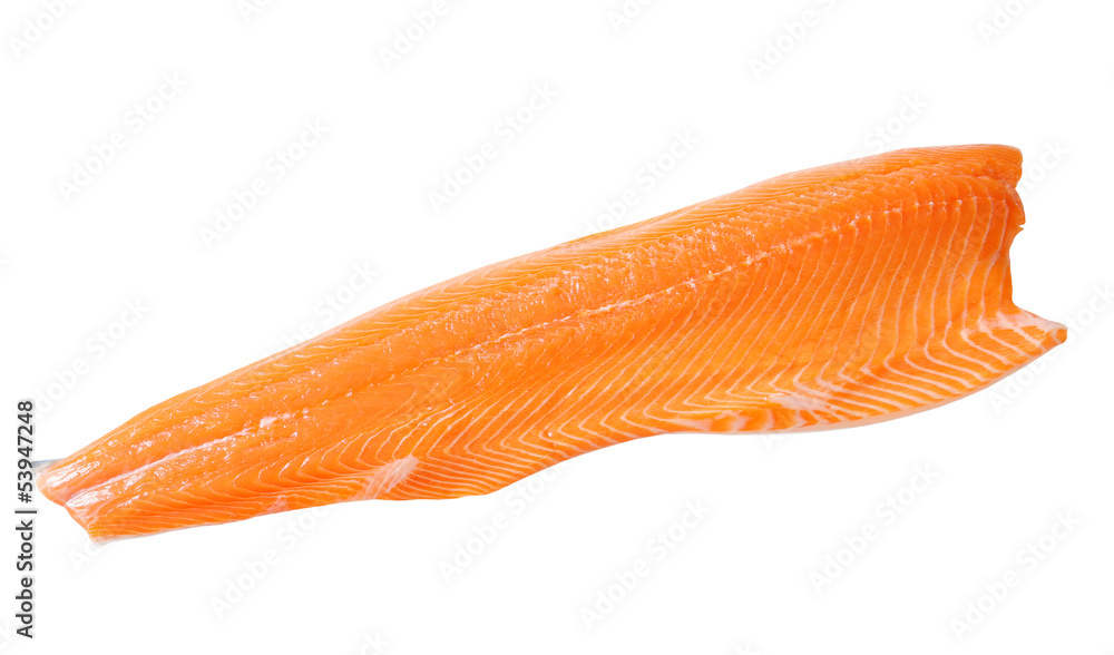 Raw salmon fillet Raw salmon fillet