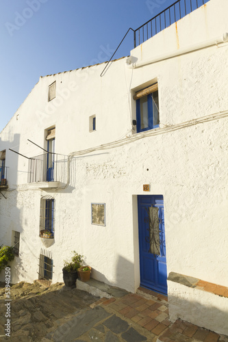 White house, typical of the Mediterranean