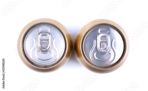 aluminum cola can, view from the top