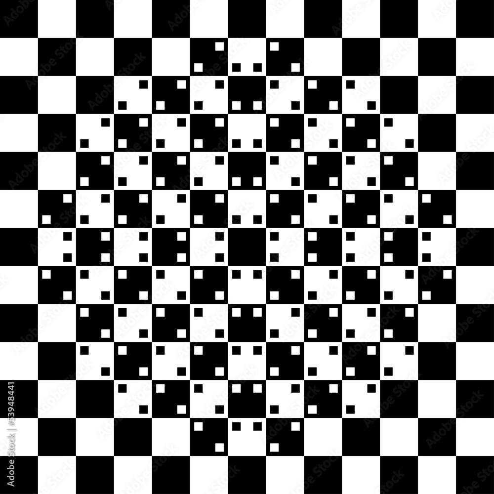 Fototapeta premium optische Täuschung