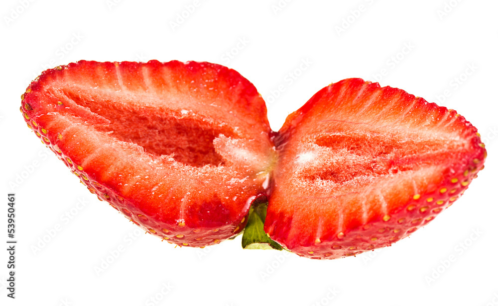 Fresh strawberry isolated on white Fresh strawberry isolated on white