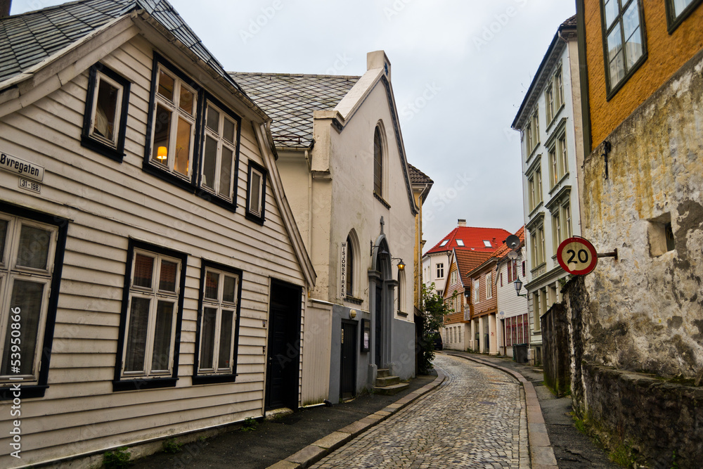 On the streets of Bergen